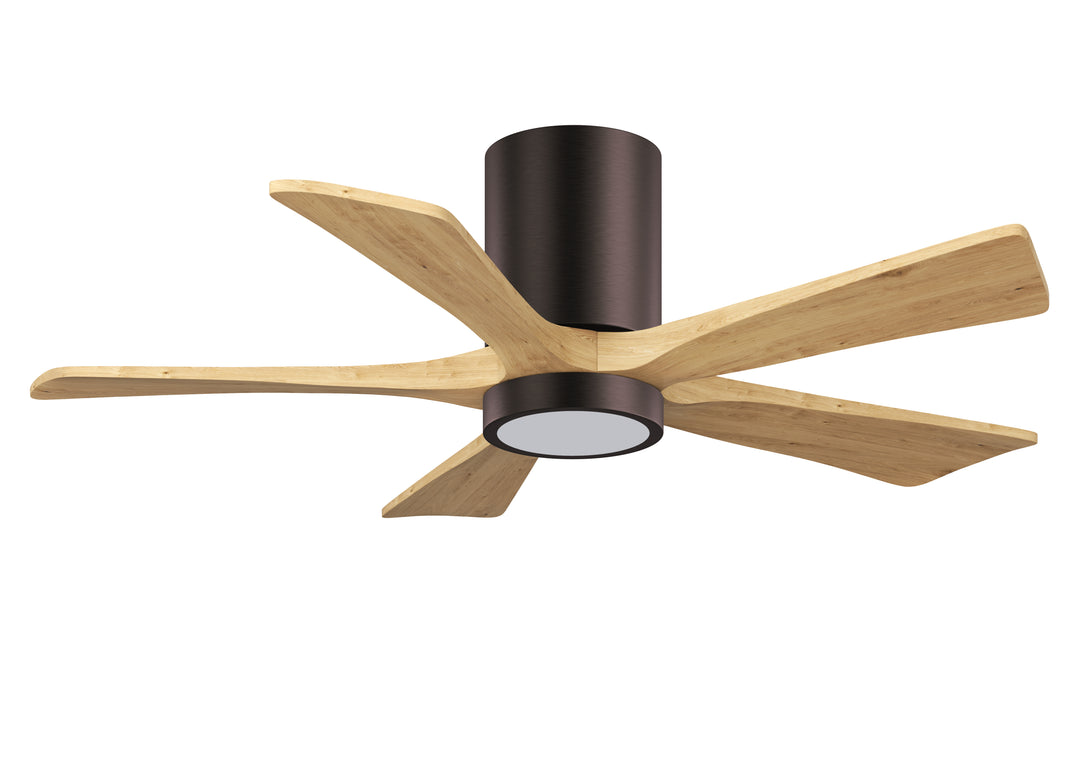 Matthews Fan Company Irene-5HLK 42" Flush Mounted Ceiling Fan with LED Light Kit