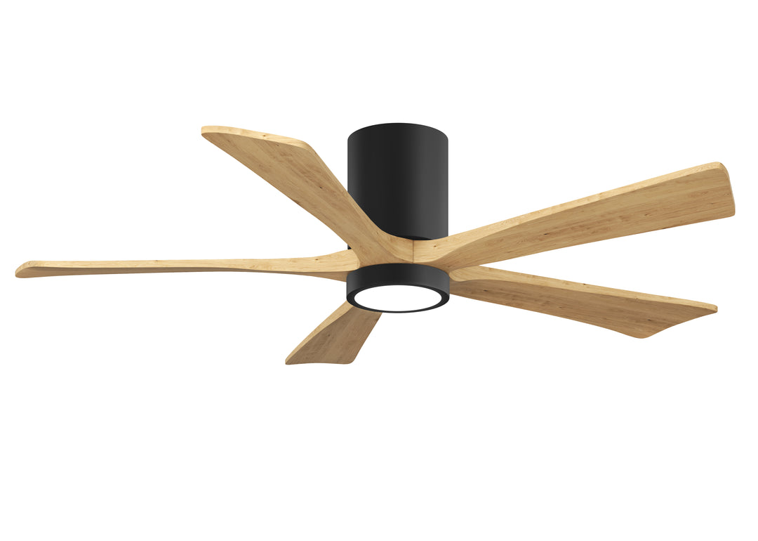Matthews Fan Company Irene-5HLK 52" Flush Mounted Ceiling Fan with LED Light Kit