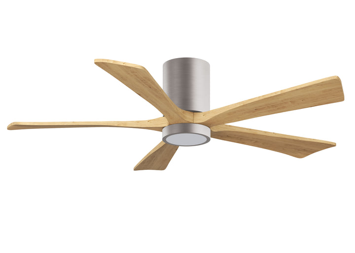 Matthews Fan Company Irene-5HLK 52" Flush Mounted Ceiling Fan with LED Light Kit