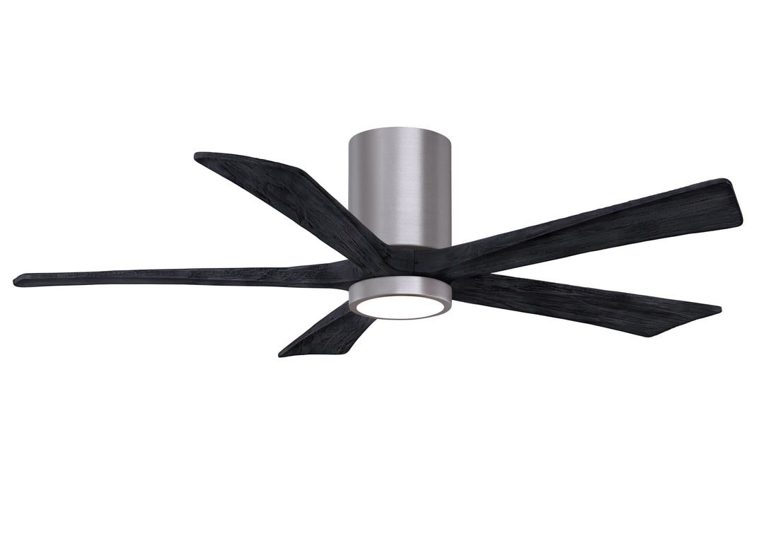 Matthews Fan Company Irene-5HLK 52" Flush Mounted Ceiling Fan with LED Light Kit