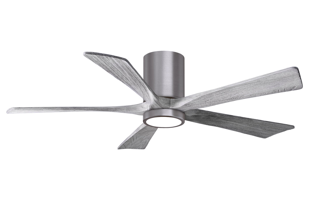 Matthews Fan Company Irene-5HLK 52" Flush Mounted Ceiling Fan with LED Light Kit