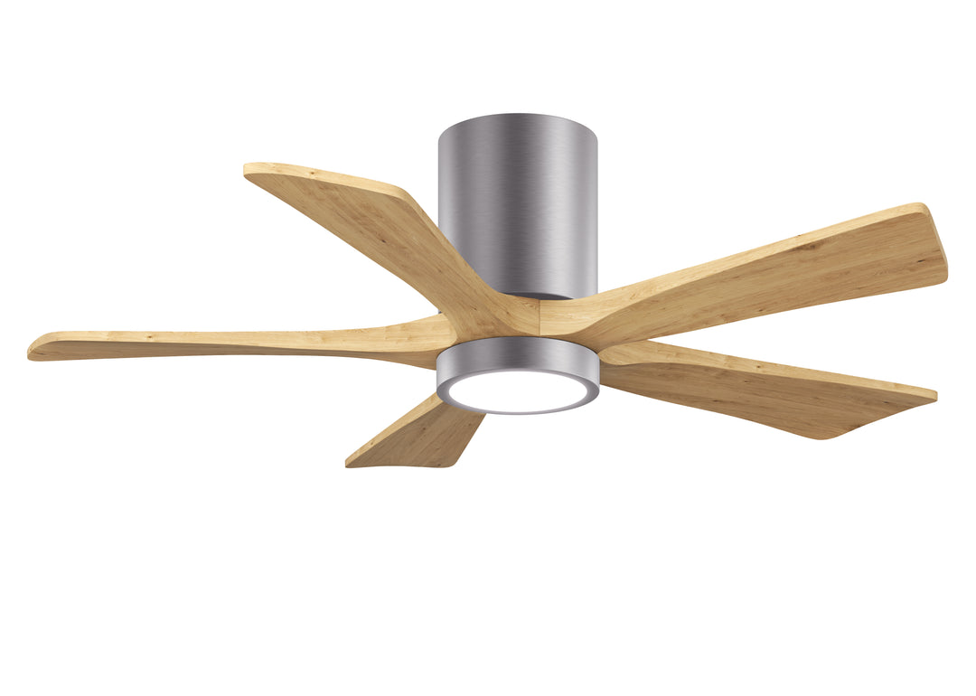 Matthews Fan Company Irene-5HLK 42" Flush Mounted Ceiling Fan with LED Light Kit