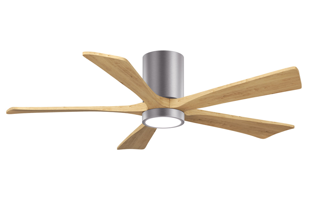 Matthews Fan Company Irene-5HLK 52" Flush Mounted Ceiling Fan with LED Light Kit