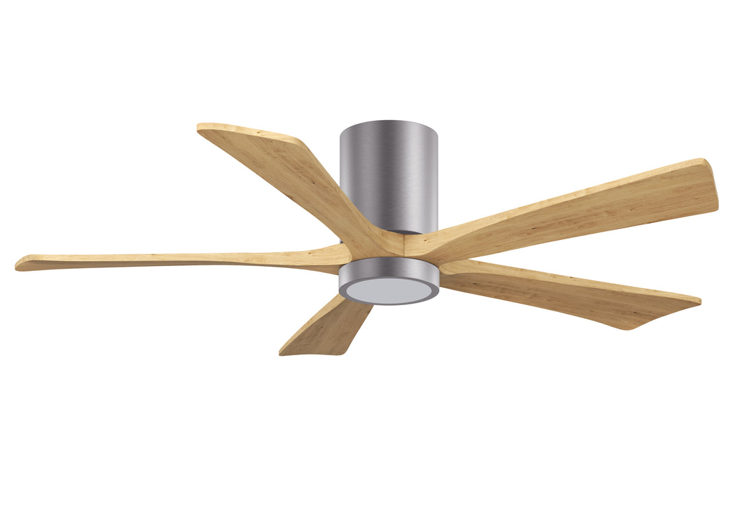 Matthews Fan Company Irene-5HLK 52" Flush Mounted Ceiling Fan with LED Light Kit