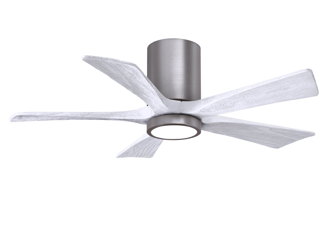 Matthews Fan Company Irene-5HLK 42" Flush Mounted Ceiling Fan with LED Light Kit