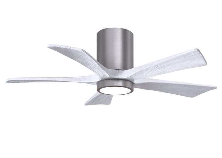 Matthews Fan Company Irene-5HLK 42" Flush Mounted Ceiling Fan with LED Light Kit