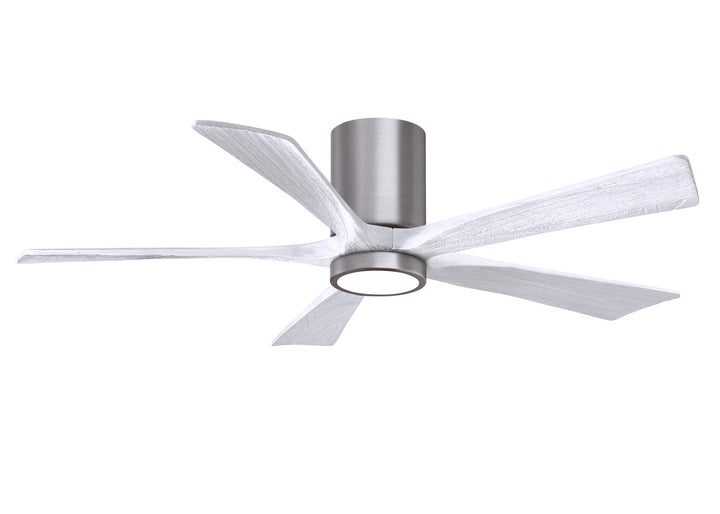 Matthews Fan Company Irene-5HLK 52" Flush Mounted Ceiling Fan with LED Light Kit