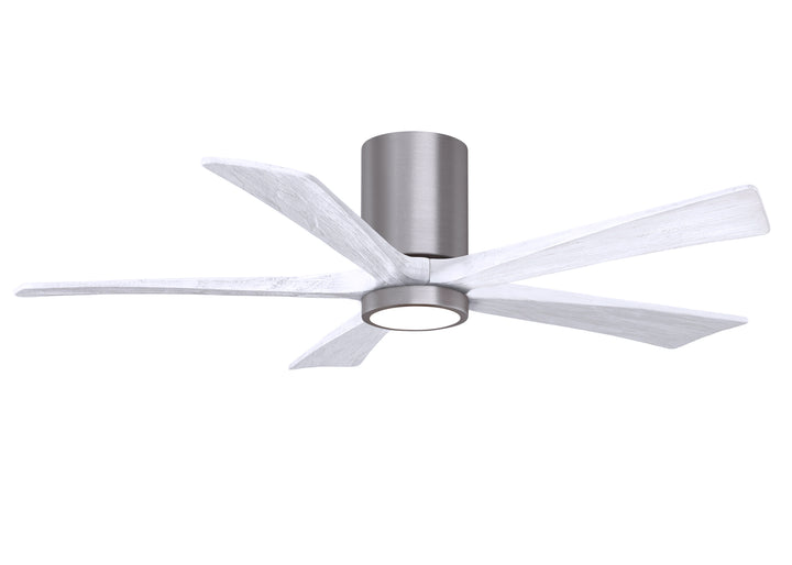 Matthews Fan Company Irene-5HLK 52" Flush Mounted Ceiling Fan with LED Light Kit
