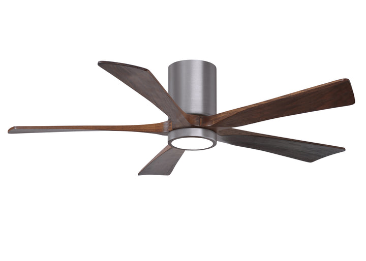Matthews Fan Company Irene-5HLK 52" Flush Mounted Ceiling Fan with LED Light Kit