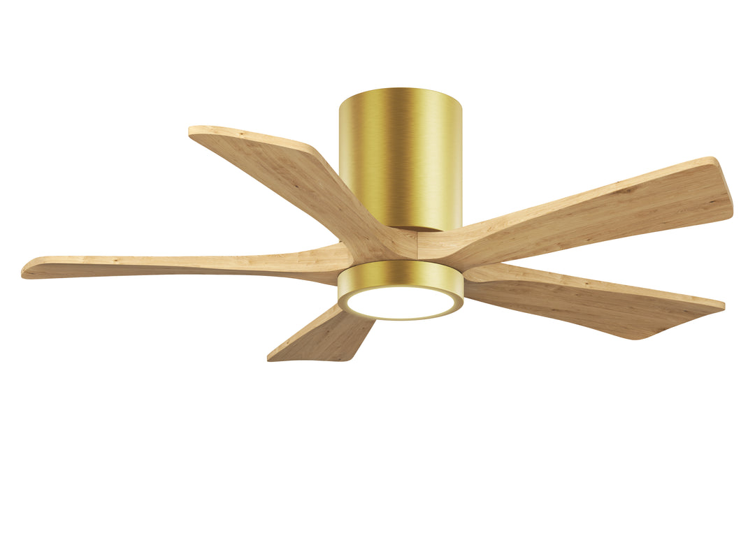 Matthews Fan Company Irene-5HLK 42" Flush Mounted Ceiling Fan with LED Light Kit