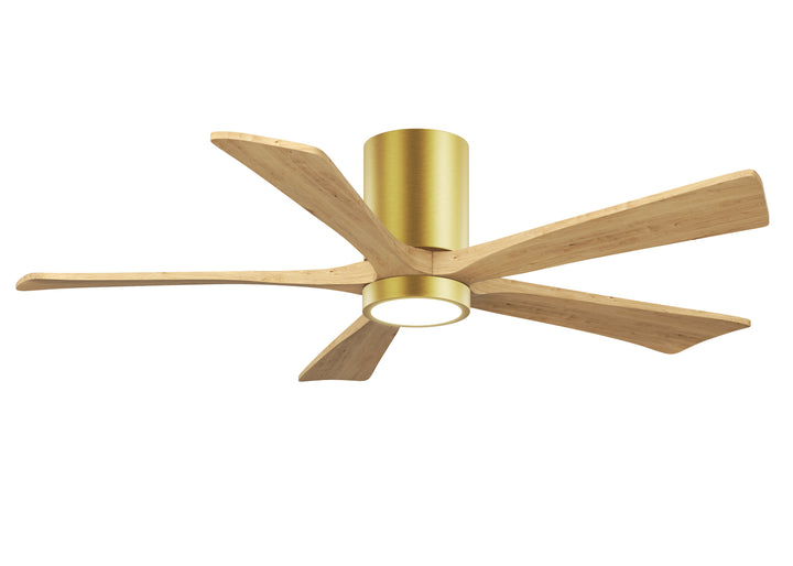 Matthews Fan Company Irene-5HLK 52" Flush Mounted Ceiling Fan with LED Light Kit