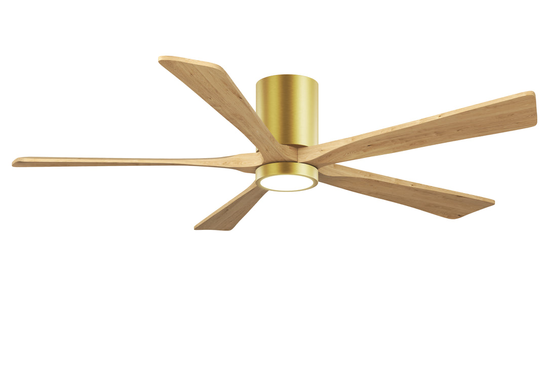 Matthews Fan Company Irene-5HLK 60" Flush Mounted Ceiling Fan with LED Light Kit