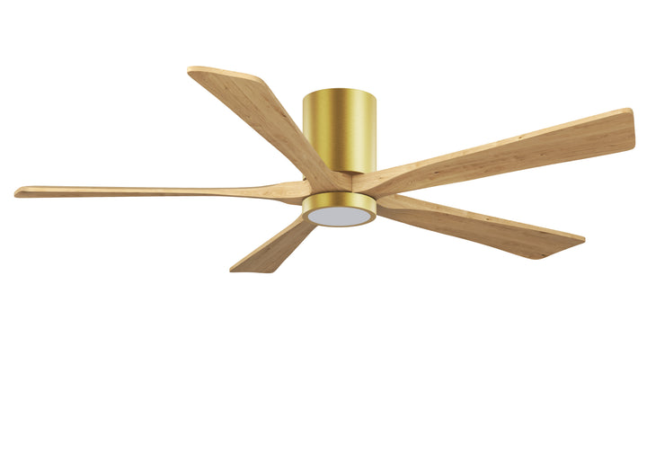 Matthews Fan Company Irene-5HLK 60" Flush Mounted Ceiling Fan with LED Light Kit