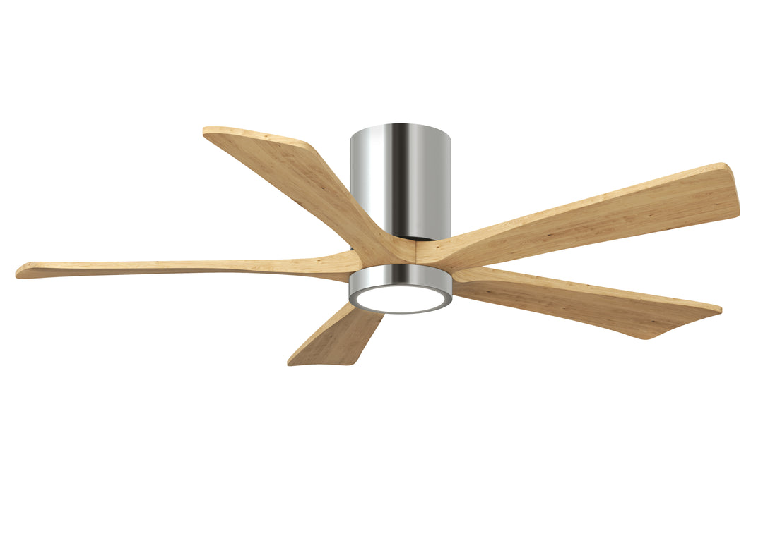 Matthews Fan Company Irene-5HLK 52" Flush Mounted Ceiling Fan with LED Light Kit
