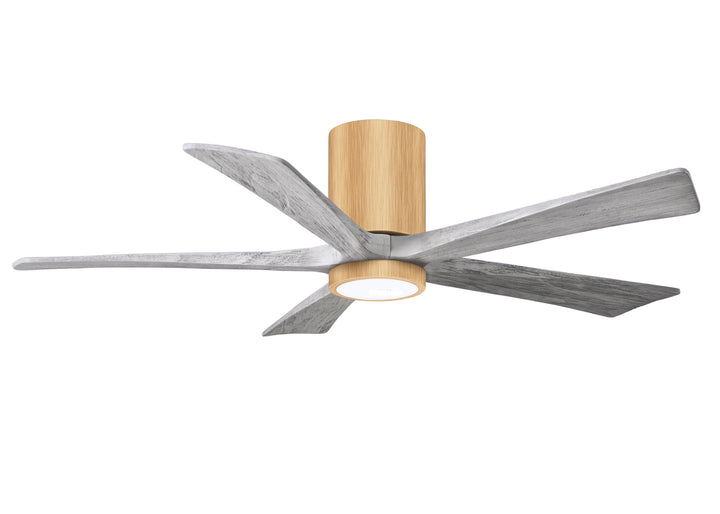 Matthews Fan Company Irene-5HLK 52" Flush Mounted Ceiling Fan with LED Light Kit