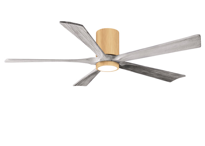 Matthews Fan Company Irene-5HLK 60" Flush Mounted Ceiling Fan with LED Light Kit