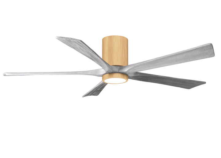 Matthews Fan Company Irene-5HLK 60" Flush Mounted Ceiling Fan with LED Light Kit