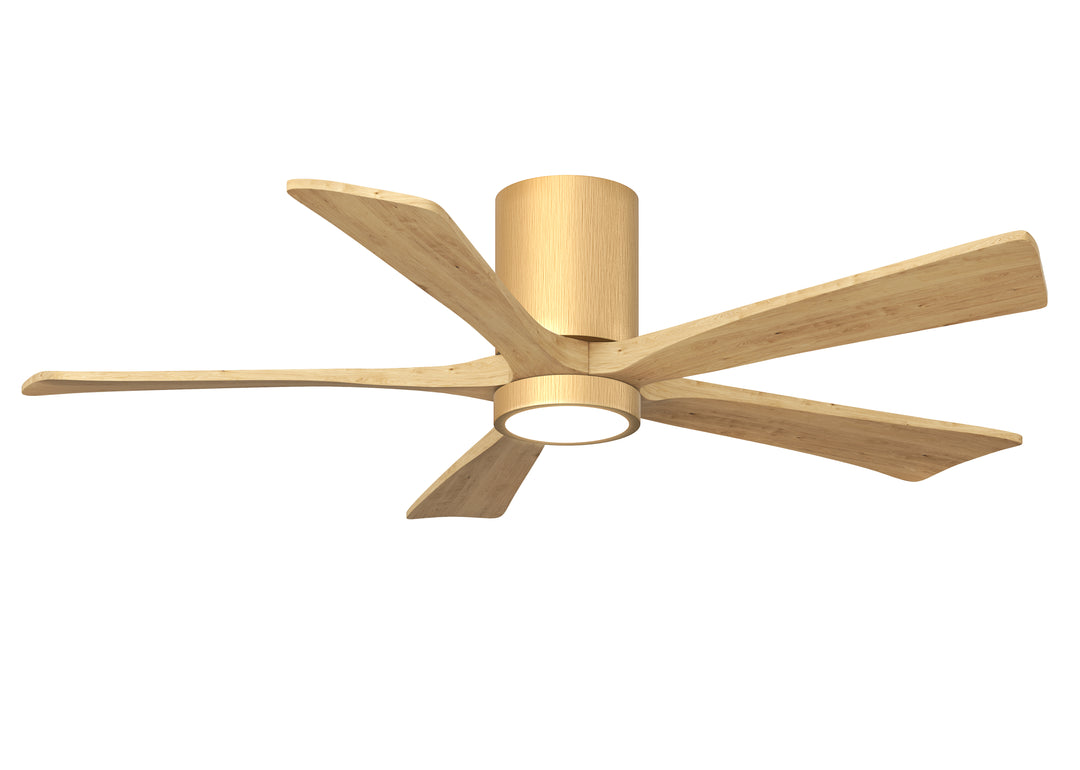 Matthews Fan Company Irene-5HLK 52" Flush Mounted Ceiling Fan with LED Light Kit