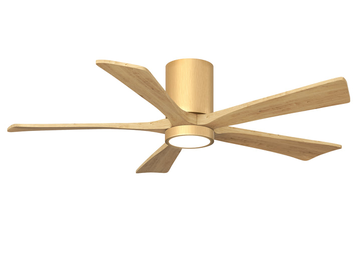 Matthews Fan Company Irene-5HLK 52" Flush Mounted Ceiling Fan with LED Light Kit