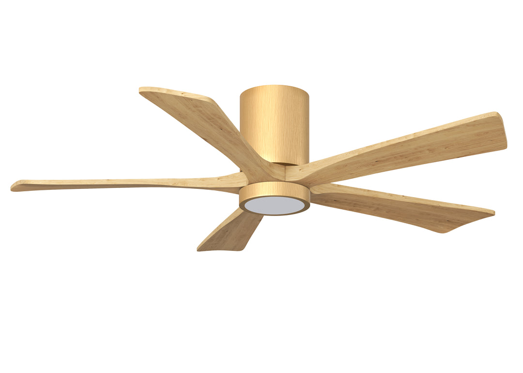 Matthews Fan Company Irene-5HLK 52" Flush Mounted Ceiling Fan with LED Light Kit