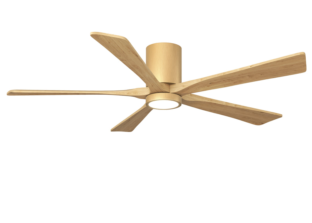 Matthews Fan Company Irene-5HLK 60" Flush Mounted Ceiling Fan with LED Light Kit