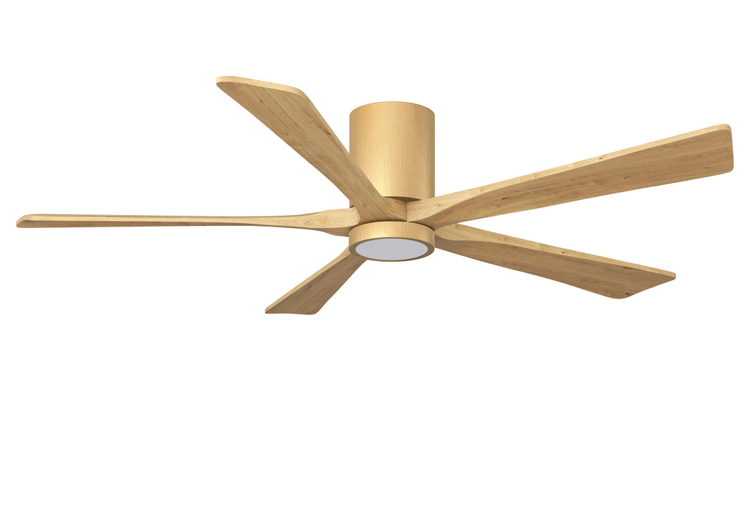 Matthews Fan Company Irene-5HLK 60" Flush Mounted Ceiling Fan with LED Light Kit