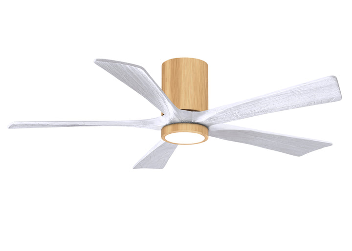 Matthews Fan Company Irene-5HLK 52" Flush Mounted Ceiling Fan with LED Light Kit