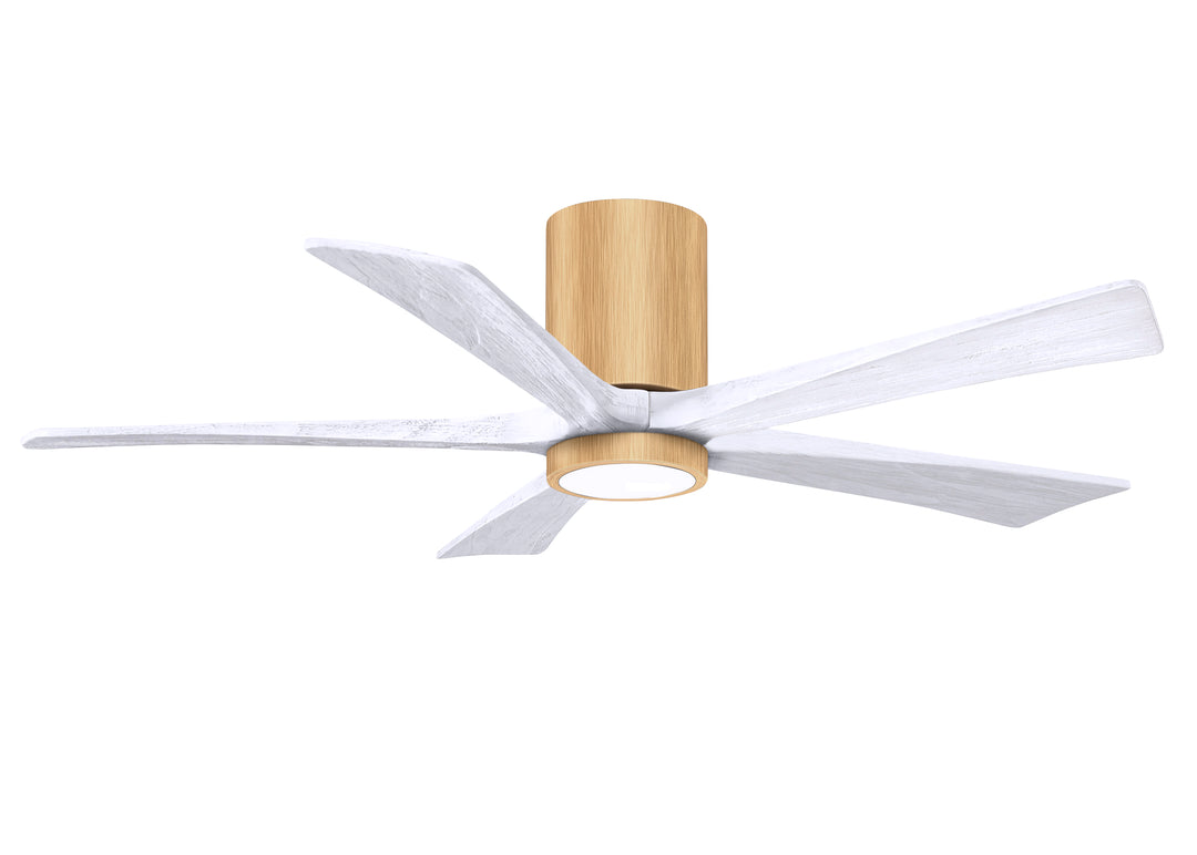 Matthews Fan Company Irene-5HLK 52" Flush Mounted Ceiling Fan with LED Light Kit