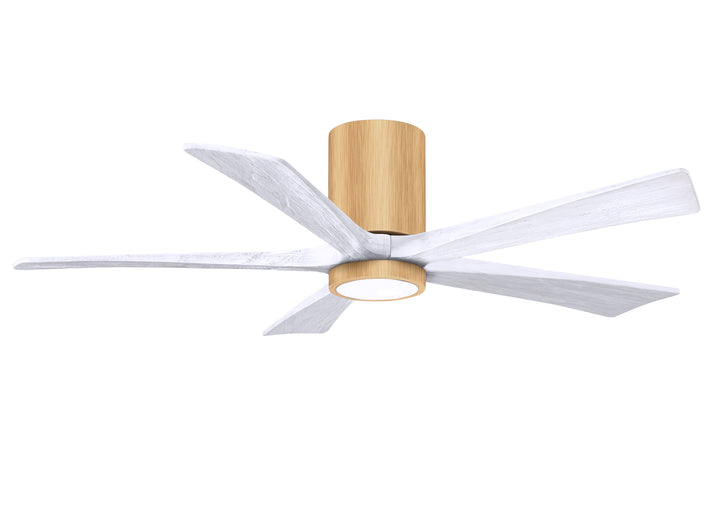 Matthews Fan Company Irene-5HLK 52" Flush Mounted Ceiling Fan with LED Light Kit