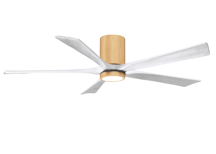 Matthews Fan Company Irene-5HLK 60" Flush Mounted Ceiling Fan with LED Light Kit