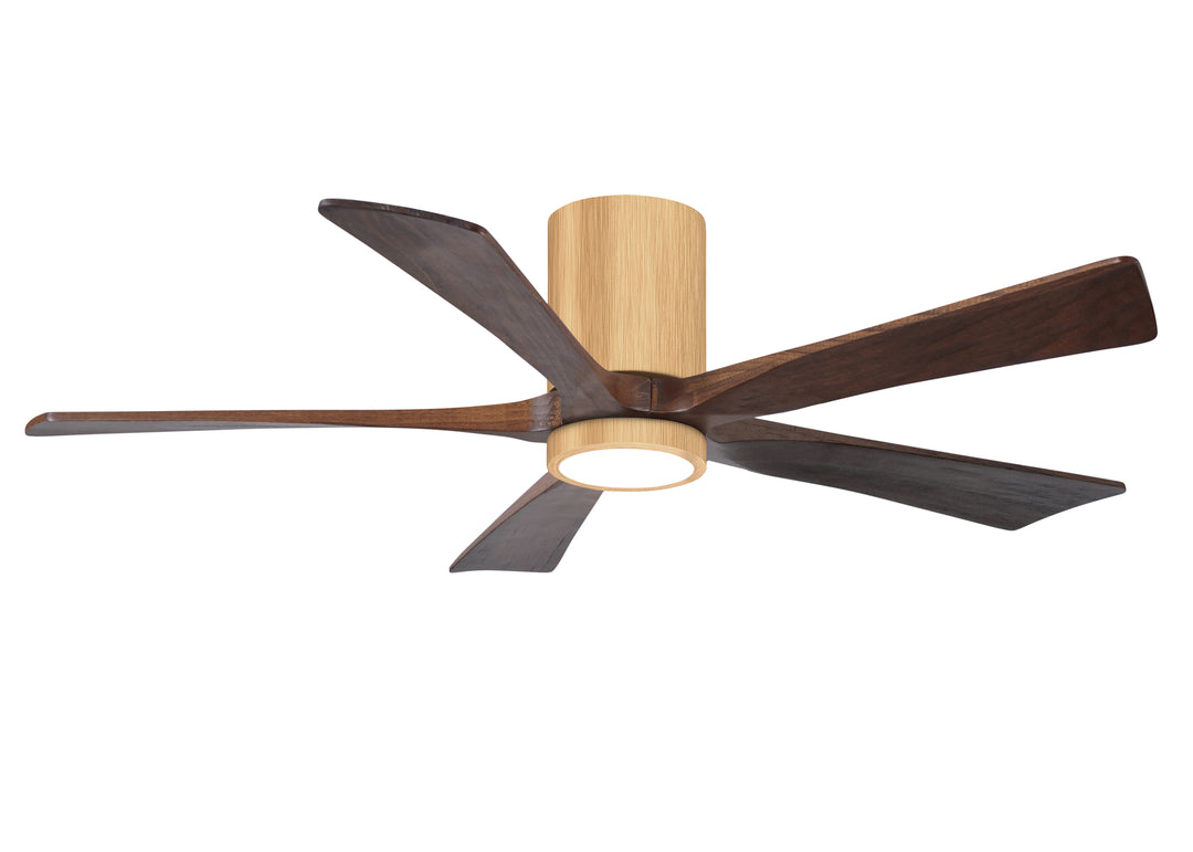 Matthews Fan Company Irene-5HLK 52" Flush Mounted Ceiling Fan with LED Light Kit