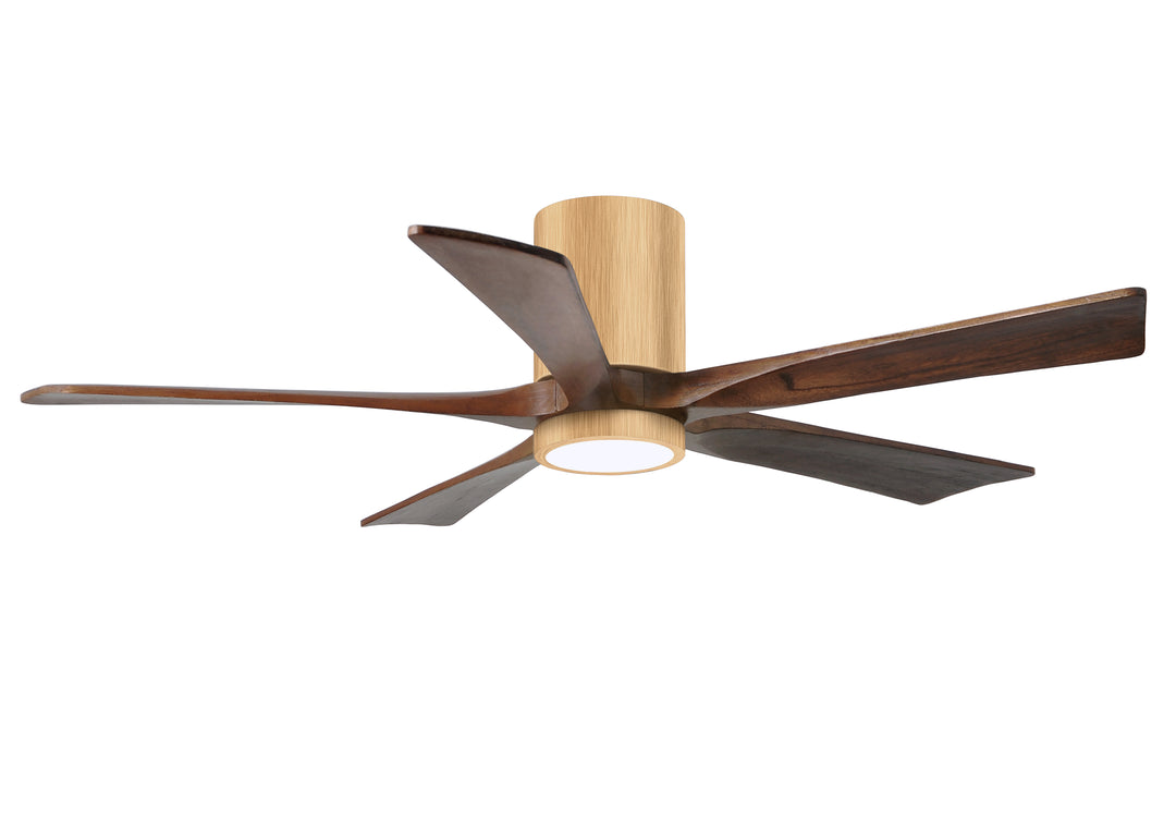 Matthews Fan Company Irene-5HLK 52" Flush Mounted Ceiling Fan with LED Light Kit