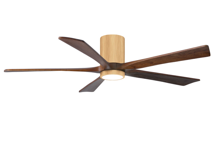 Matthews Fan Company Irene-5HLK 60" Flush Mounted Ceiling Fan with LED Light Kit