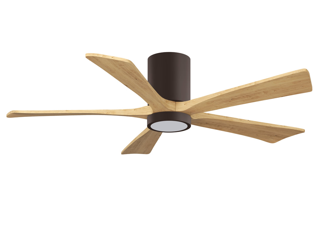 Matthews Fan Company Irene-5HLK 52" Flush Mounted Ceiling Fan with LED Light Kit