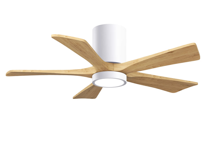 Matthews Fan Company Irene-5HLK 42" Flush Mounted Ceiling Fan with LED Light Kit