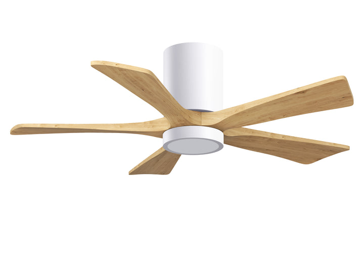 Matthews Fan Company Irene-5HLK 42" Flush Mounted Ceiling Fan with LED Light Kit