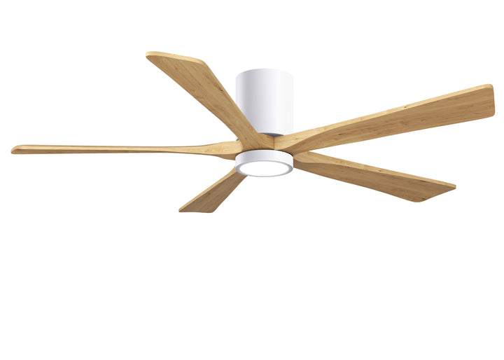 Matthews Fan Company Irene-5HLK 60" Flush Mounted Ceiling Fan with LED Light Kit