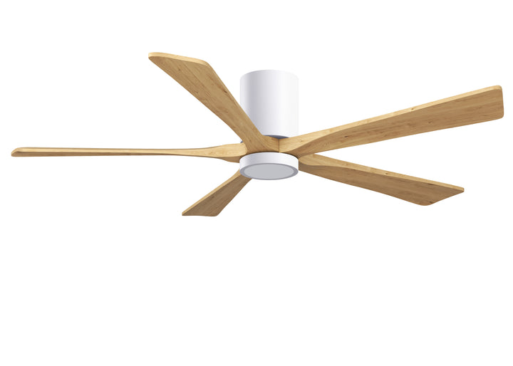 Matthews Fan Company Irene-5HLK 60" Flush Mounted Ceiling Fan with LED Light Kit