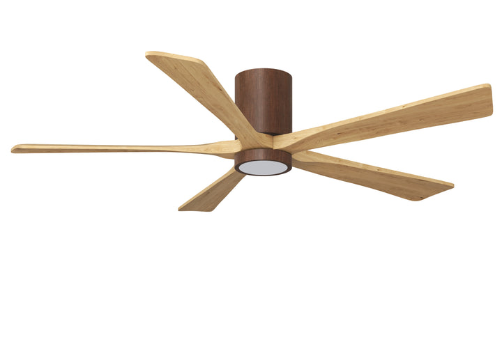 Matthews Fan Company Irene-5HLK 60" Flush Mounted Ceiling Fan with LED Light Kit