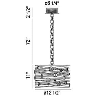 Eurofase Corfo Chandelier Chandeliers Eurofase   