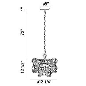 Eurofase Elrose Chandelier Chandeliers Eurofase   