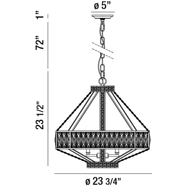 Eurofase Bellezza Chandelier Chandeliers Eurofase   