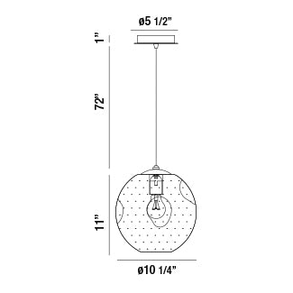 Eurofase Della Pendant Pendants Eurofase   