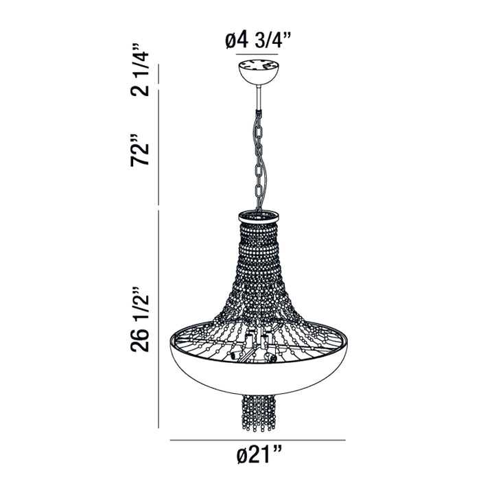 Eurofase Lopez Pendant Pendants Eurofase   