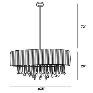 Eurofase Penchant Pendant Pendants Eurofase   