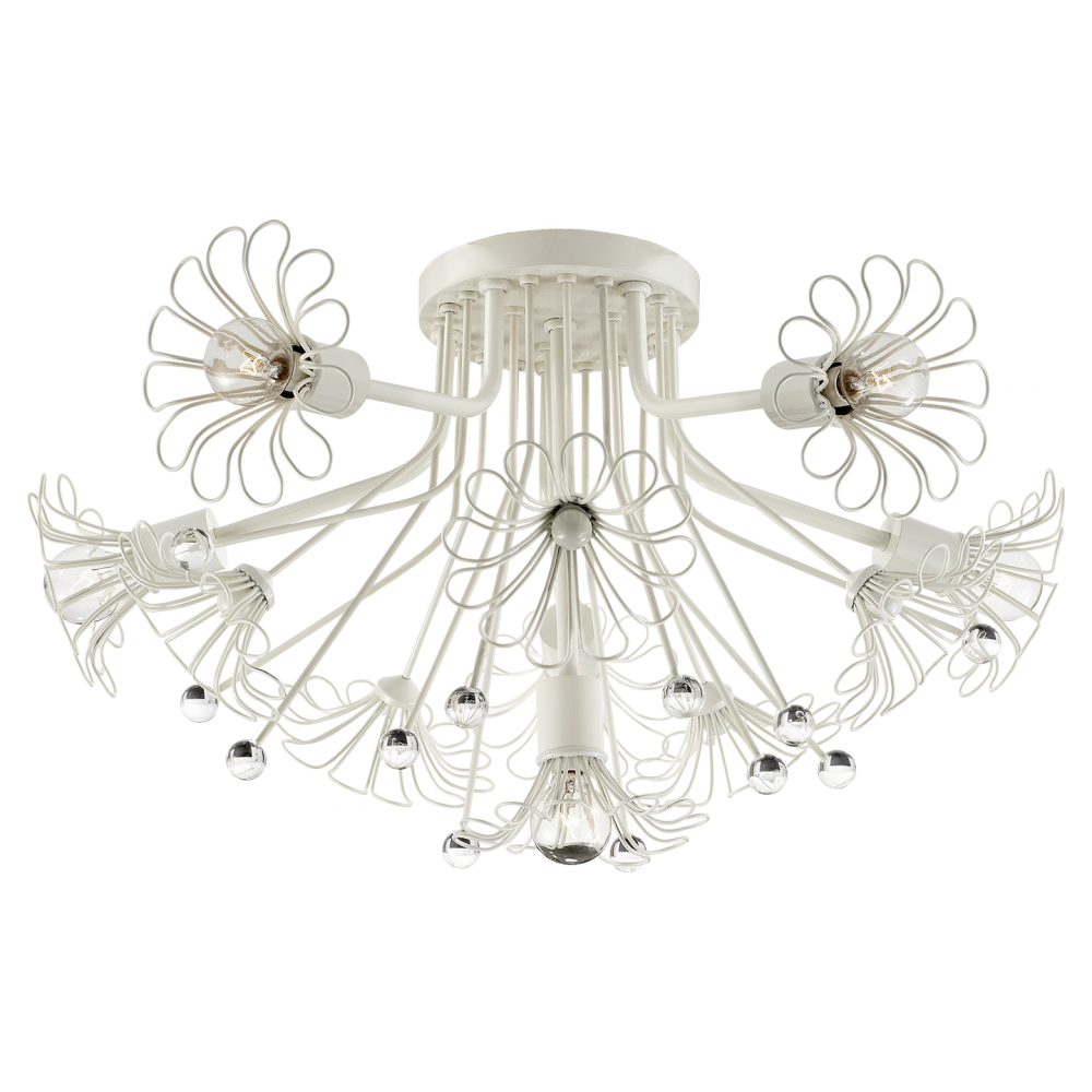 Visual Comfort & Co. Keaton Bouquet Flush Mount Ceiling Flush Mounts Visual Comfort & Co.   