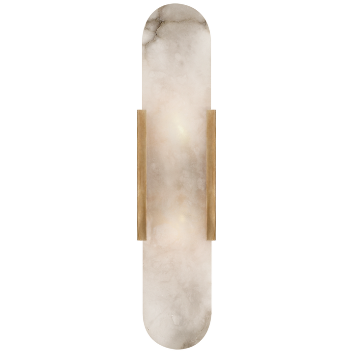 Visual Comfort & Co. Melange Elongated Sconce Wall Sconces Visual Comfort & Co. Antique-Burnished Brass  