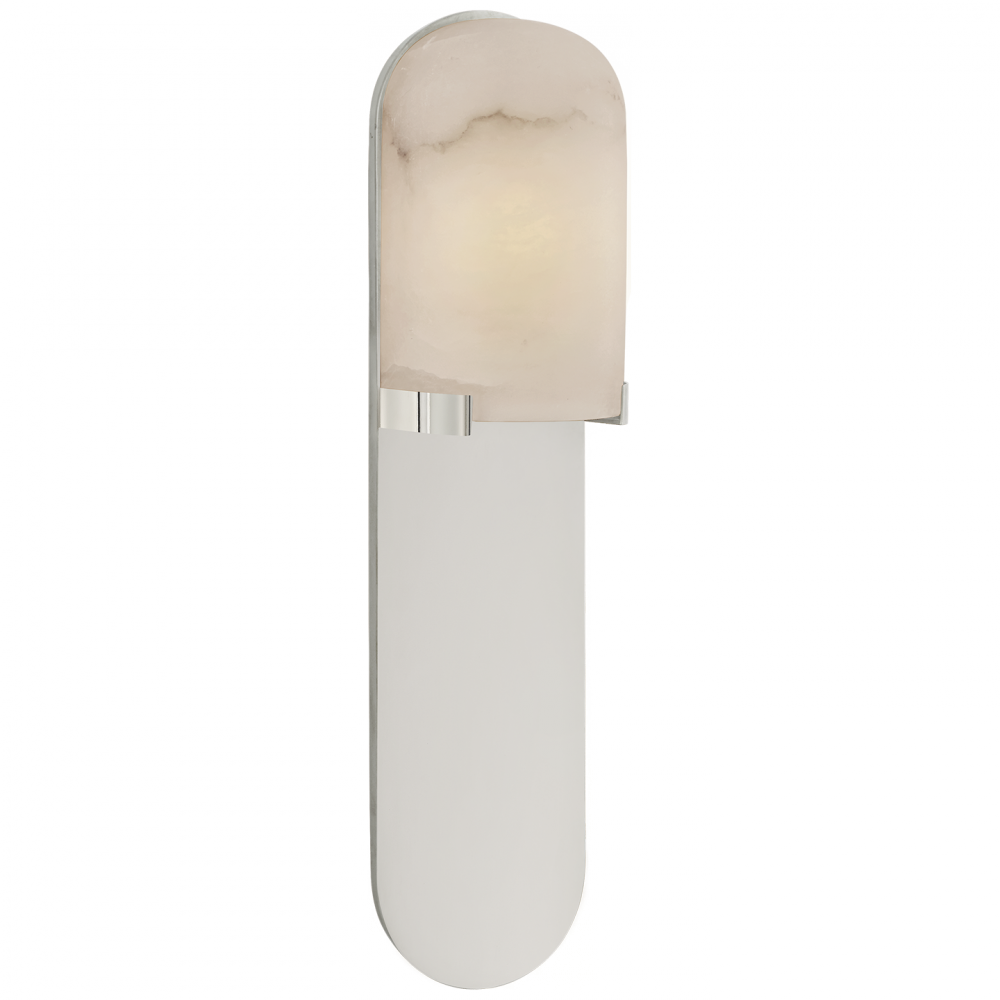 Visual Comfort & Co. Melange Medium Elongated Pill Sconce Wall Sconces Visual Comfort & Co.   