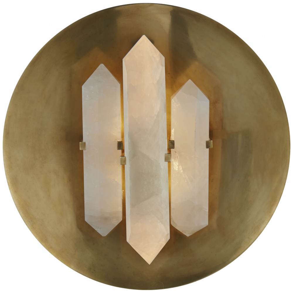 Visual Comfort & Co. Halcyon Round Sconce Wall Sconces Visual Comfort & Co.   