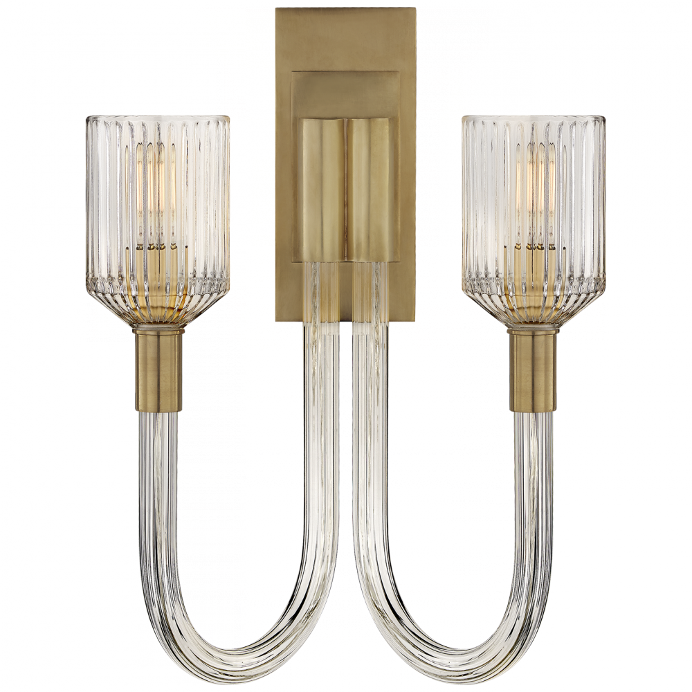 Visual Comfort & Co. Reverie Double Sconce Wall Sconces Visual Comfort & Co.   